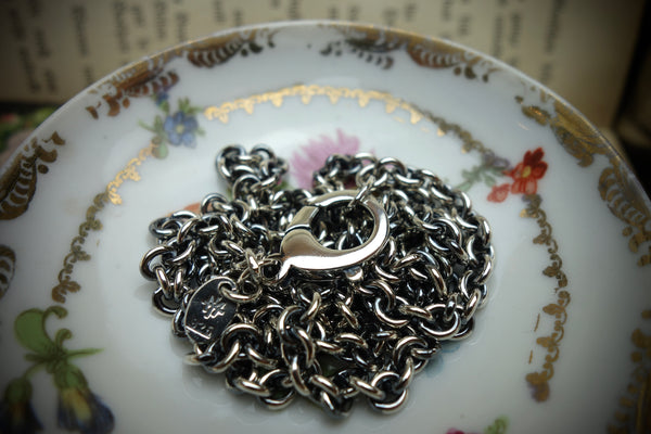 Silver Chain „ANCHOR“, Length 64cm