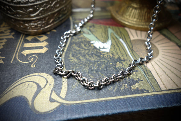 Silver Chain „ANCHOR“, Length 63,5cm