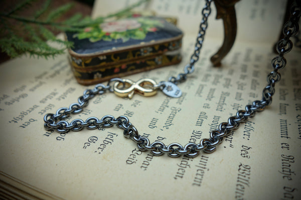 Silver Chain „ANCHOR“, Length 59,5cm
