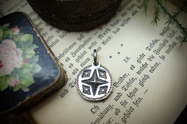 Silver Pendant „MORNING STAR“