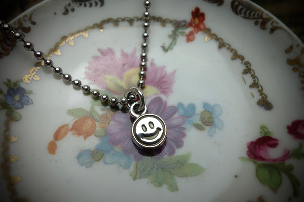 Silver Pendant „KEEP SMILING“