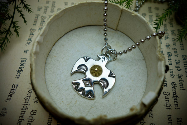 Silver Pendant „J.M. THUNDERBIRD“