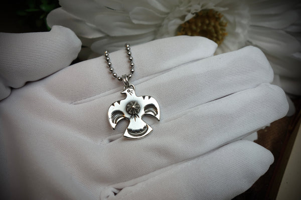 Silver Pendant „J.M. THUNDERBIRD“