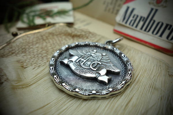 Silver Pendant „H.O.G.“