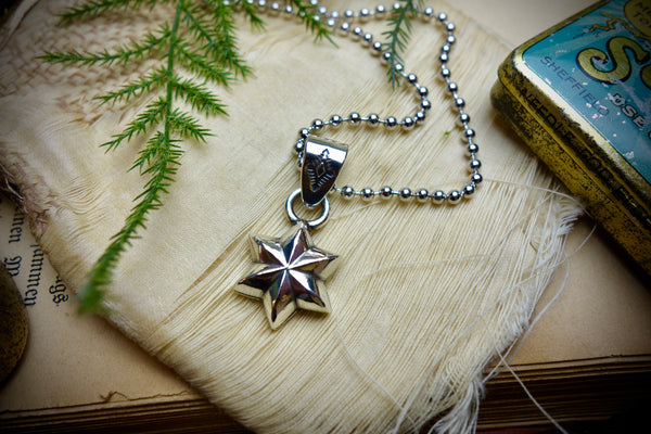 Silver Pendant „CONCHO STAR“