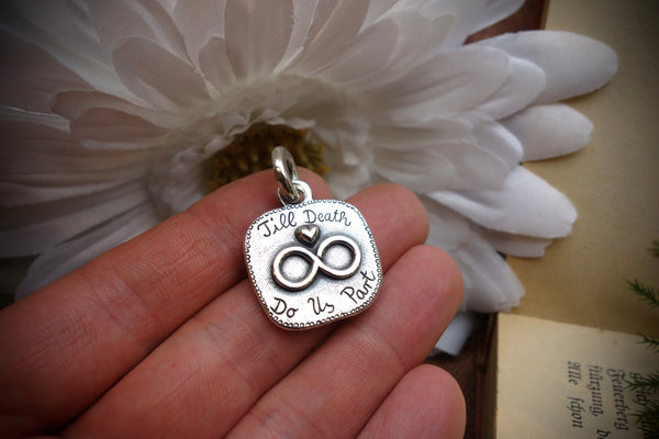 Silver Pendant „TILL DEATH DO US PART“