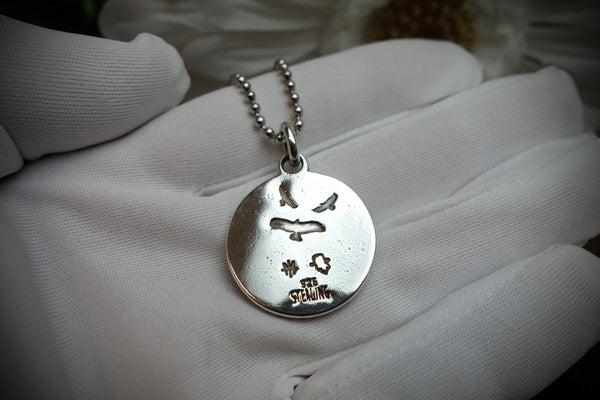 Silver Pendant „INDIAN HEAD MEDAL“