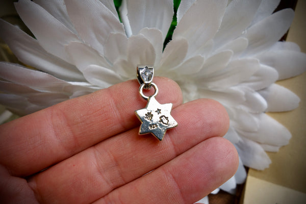 Silver Pendant „CONCHO STAR“