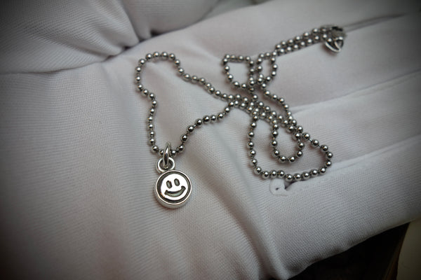 Silver Pendant „KEEP SMILING“