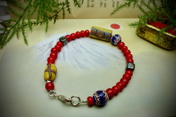 Bracelet „TRADE BEADS“, Length 20cm
