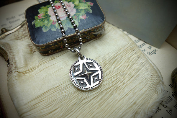 Silver Pendant „MORNING STAR“