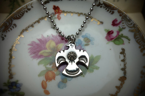 Silver Pendant „J.M. THUNDERBIRD“