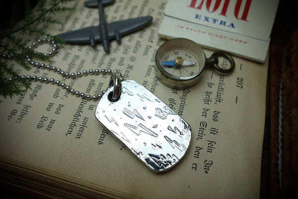 Silver Pendant „P-38 LIGHTNING“