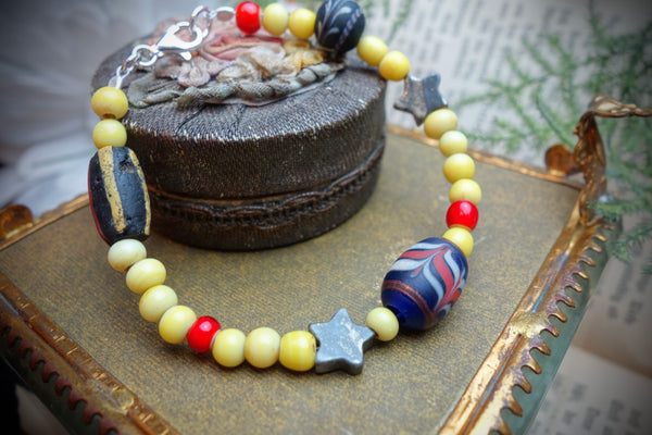 Bracelet „TRADE BEADS“, Length 20,5cm