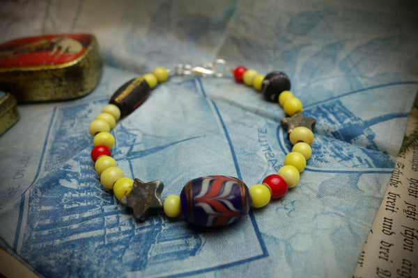 Bracelet „TRADE BEADS“, Length 20,5cm
