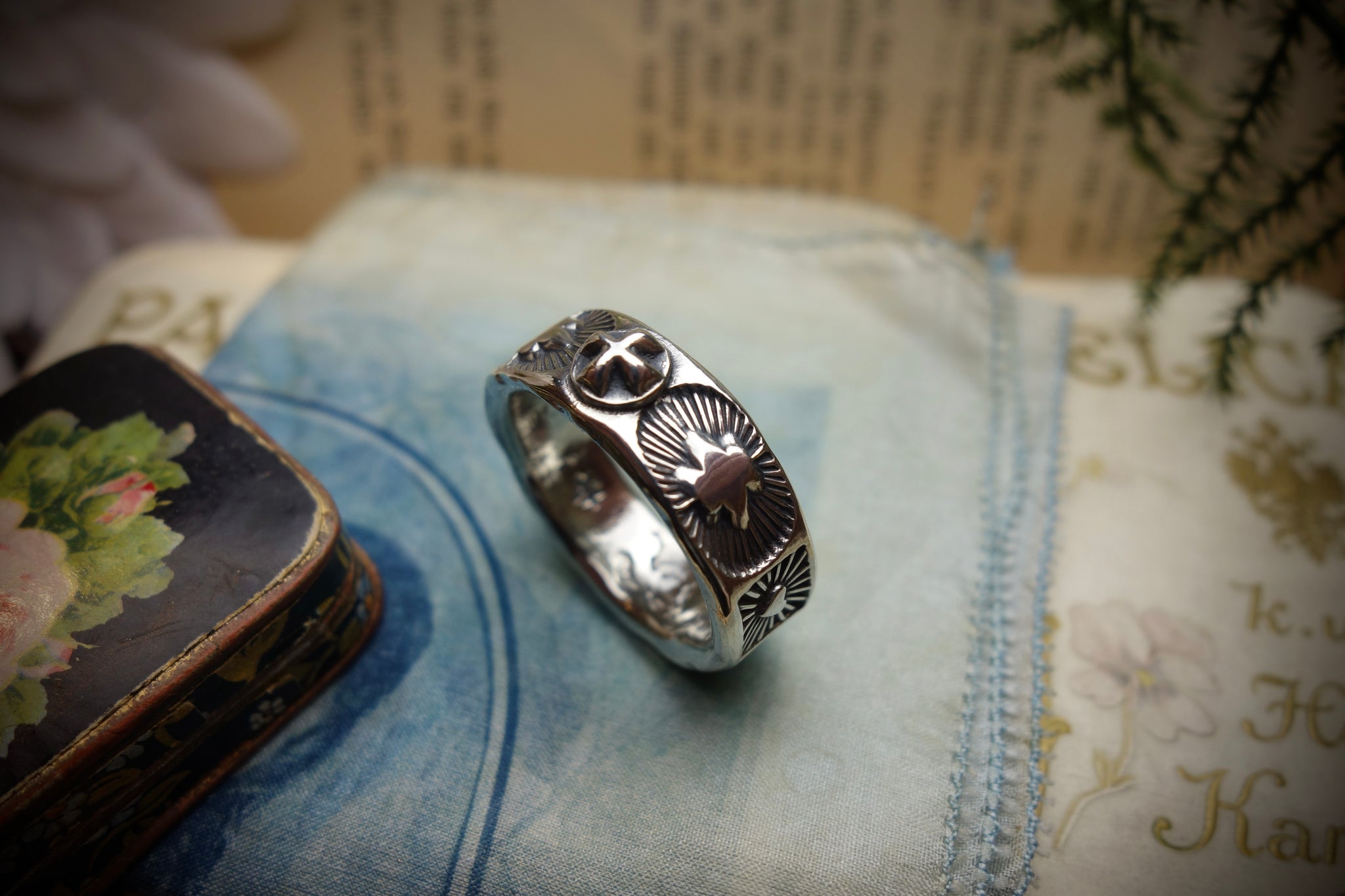 Silver Ring „SOUTHWEST CROSS“