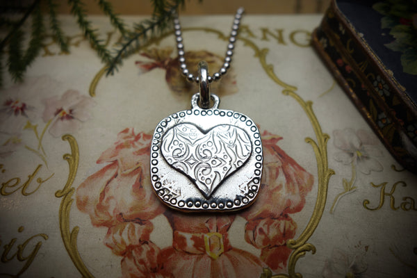 Silver Pendant „TILL DEATH DO US PART“