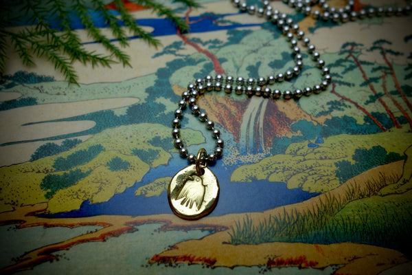 Gold Pendant „GOLDEN THUNDERBIRD“