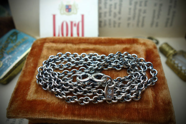 Silver Chain „ANCHOR“, Length 59,5cm