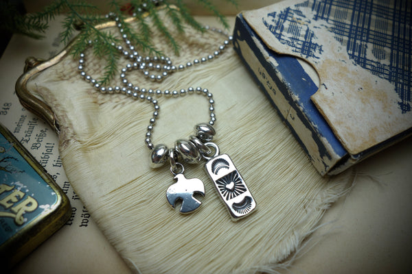 Charm Set „THUNDERBIRD & HEART“