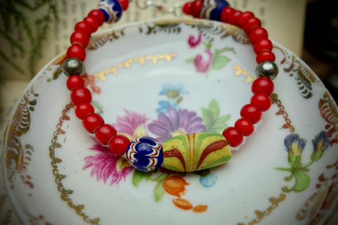 Bracelet „TRADE BEADS“, Length 20,5cm