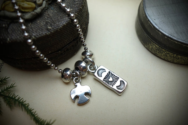 Charm Set „THUNDERBIRD & HEART“