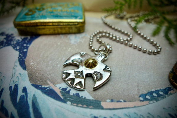 Silver Pendant „J.M. THUNDERBIRD“