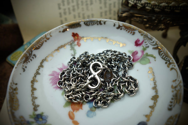 Silver Chain „ANCHOR“, Length 59,5cm