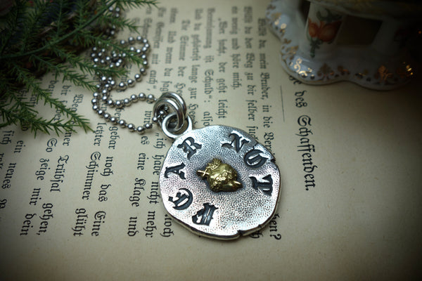 Silver Pendant „FEAR NOT“