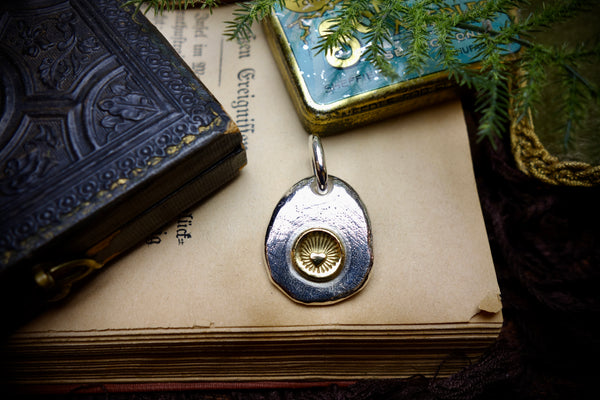 Silver Pendant „SOUTHWEST HEART“