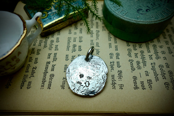 Silver Pendant „OLD SOUL SOUTHWEST“