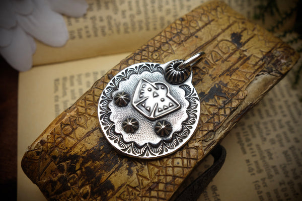 Silver Pendant „OLD THUNDERBIRD MEDAL“