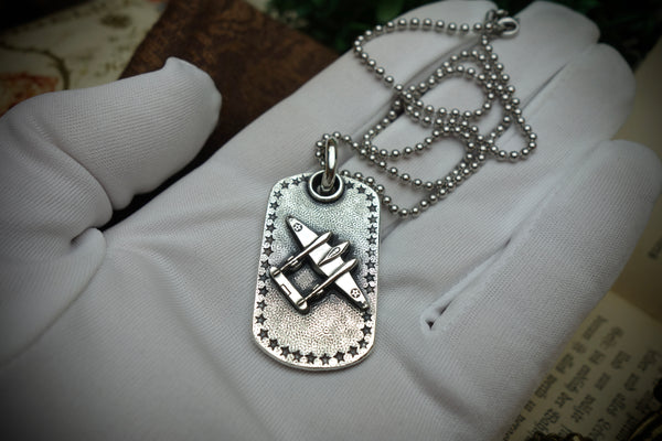 Silver Pendant „P-38 LIGHTNING“