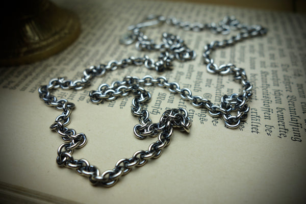 Silver Chain „ANCHOR“, Length 63,5cm