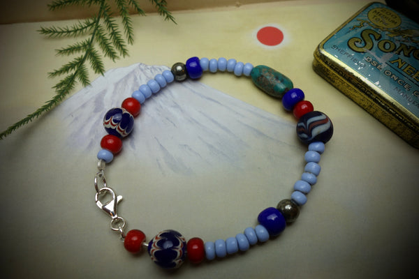 Bracelet „TRADE BEADS“, Length 20cm