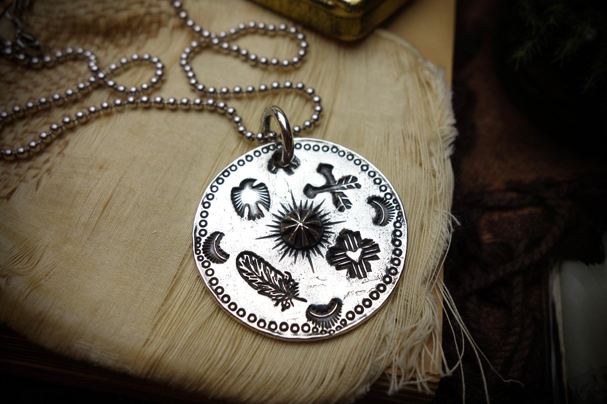 Silver Pendant „SOUTHWEST HERITAGE“