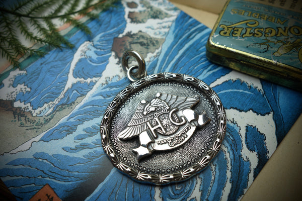Silver Pendant „H.O.G.“