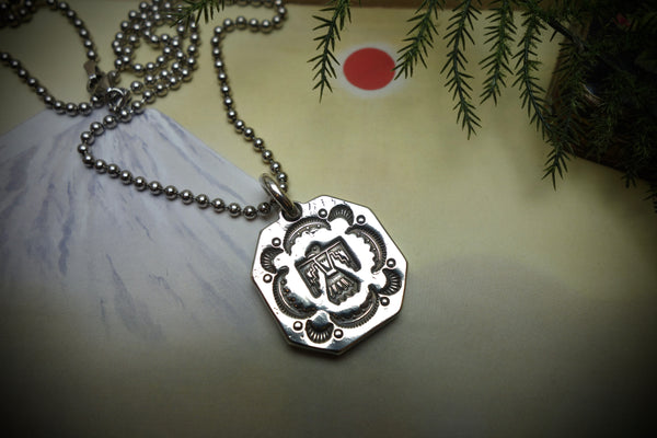 Silver Pendant „OLD THUNDERBIRD MEDAL“