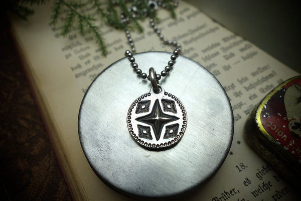 Silver Pendant „MORNING STAR“
