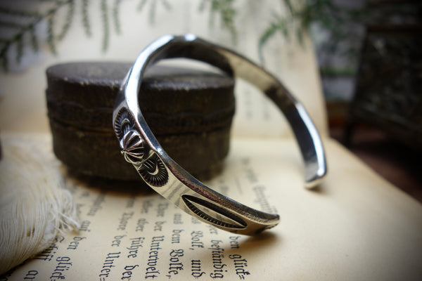 Silver Cuff „CONCHO“