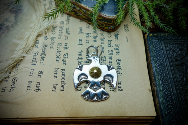Silver Pendant „J.M. THUNDERBIRD“
