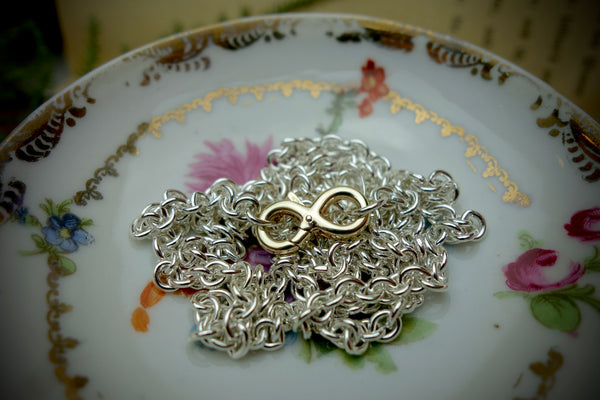 Silver Chain „ANCHOR“, Length 60,5cm