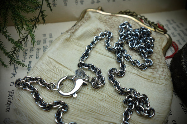 Silver Chain „ANCHOR“, Length 64cm