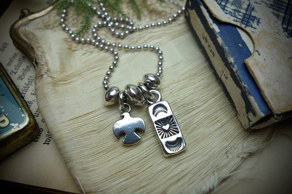 Charm Set „THUNDERBIRD & HEART“