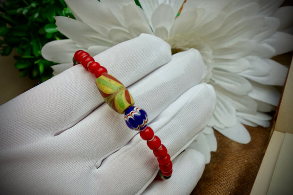Bracelet „TRADE BEADS“, Length 20,5cm