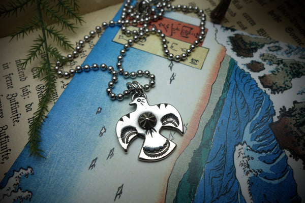 Silver Pendant „J.M. THUNDERBIRD“
