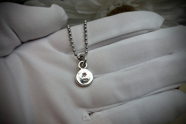 Silver Pendant „QUIRKY ZOMBIE SMILEY“