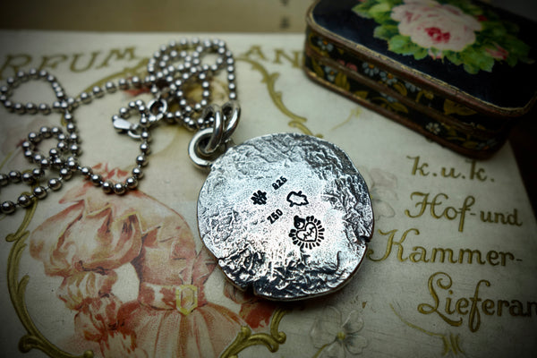Silver Pendant „FEAR NOT“