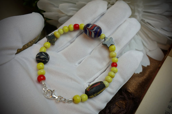 Bracelet „TRADE BEADS“, Length 20,5cm