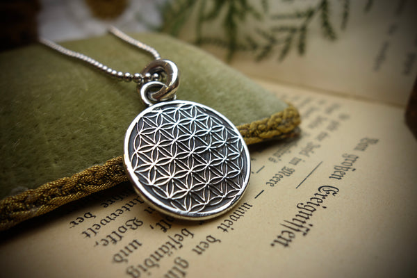 Silver Pendant „FLOWER OF LIFE“